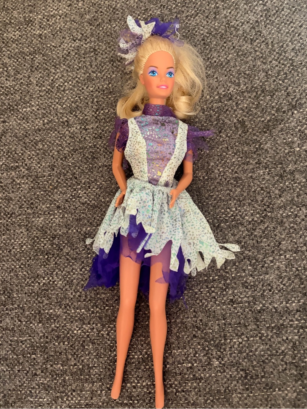 Vintage Barbie Ice Capades Doll 1990 No Skates